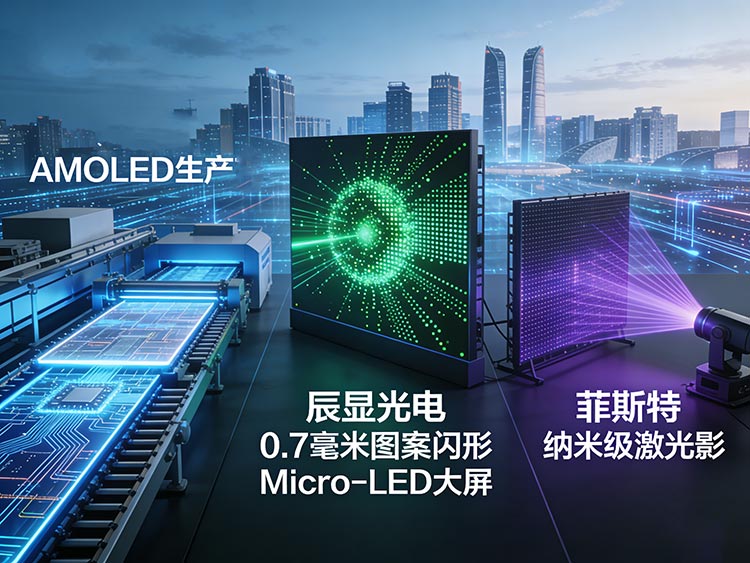 成都led顯示屏的&ldquo;未來戰(zhàn)場&rdquo;：Micro-LED與激光顯示的雙賽道競速